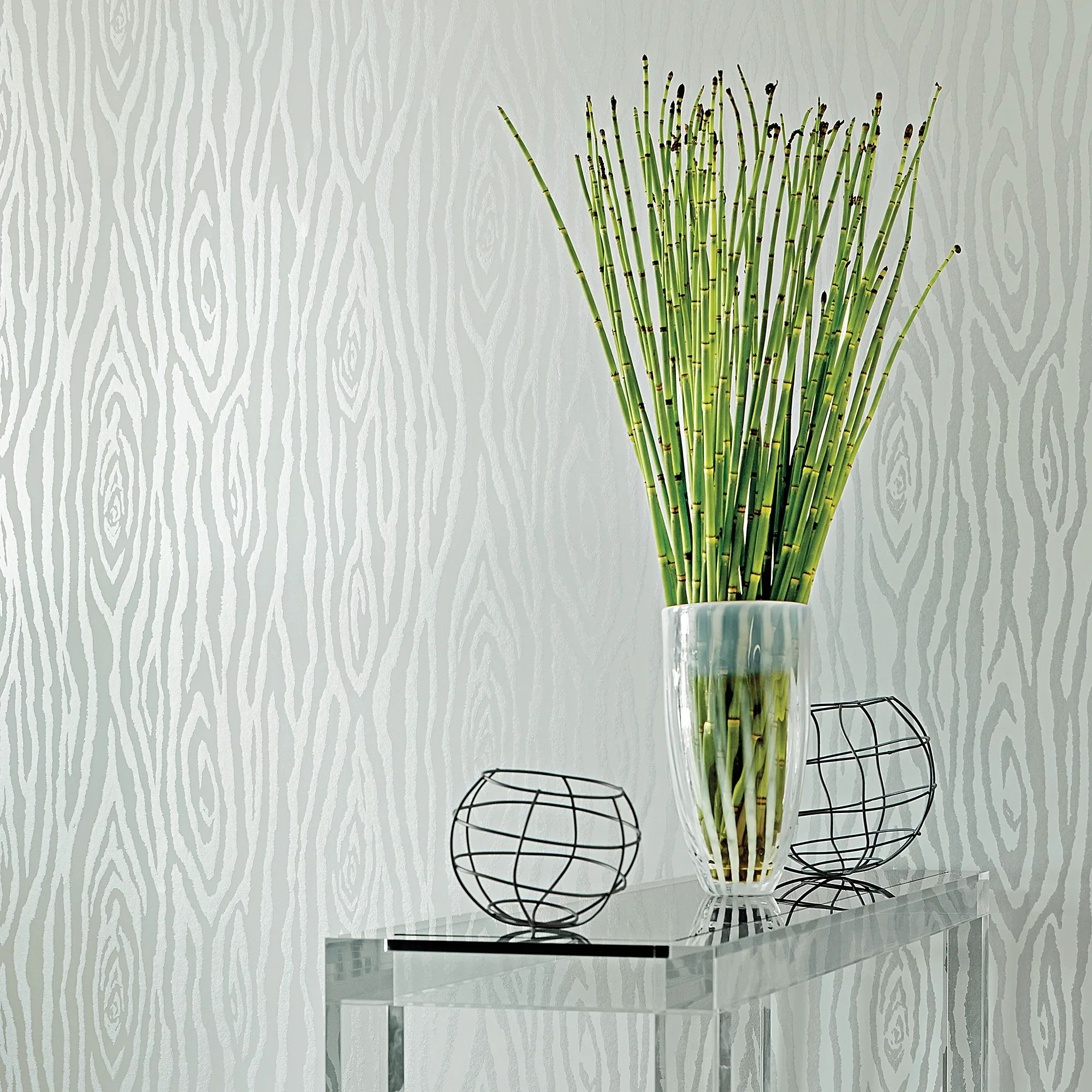 Anna French Surrey Woods in Metallic Silver (AT6015)