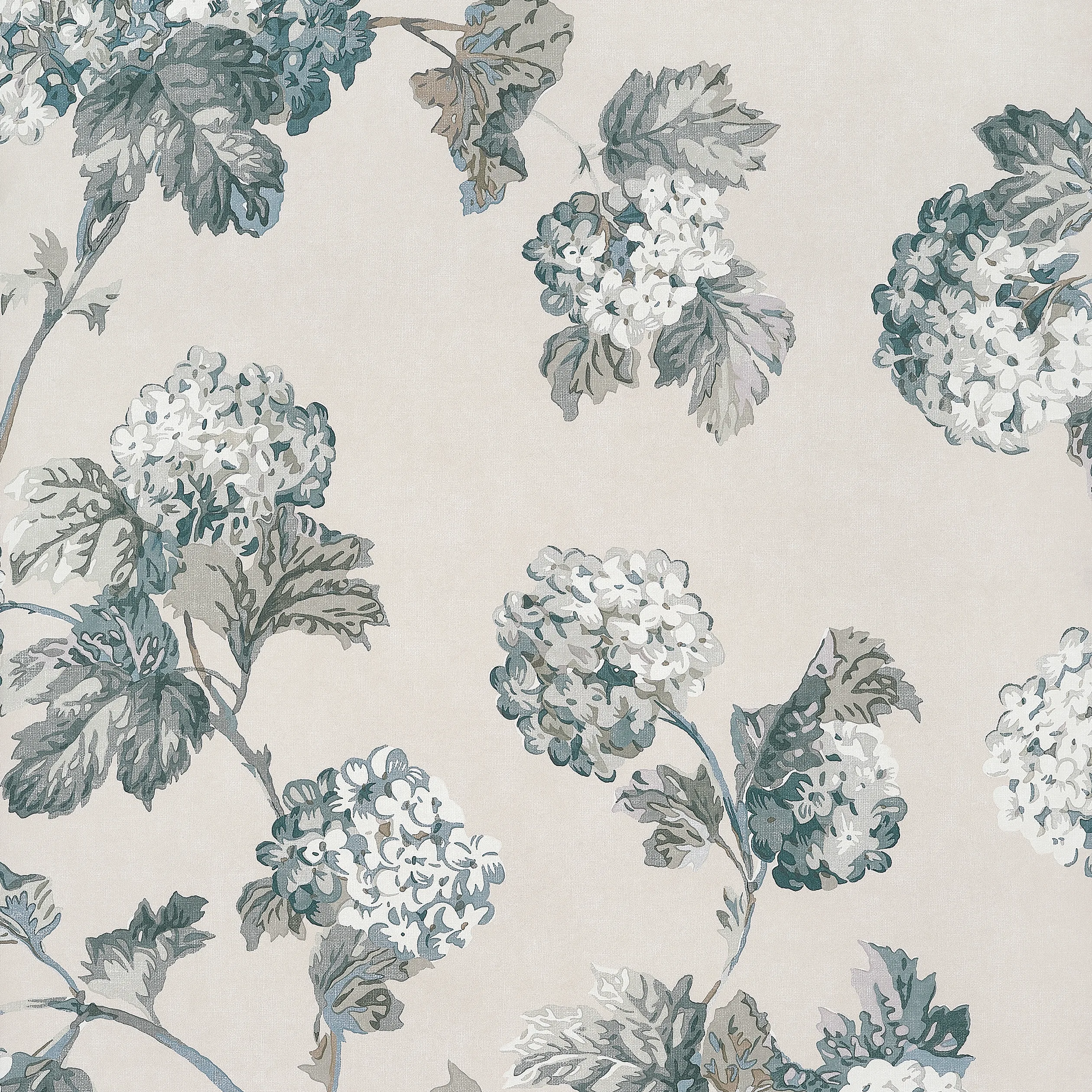 Anna French Sussex Hydrangea in Slate and Linen (AT57847)