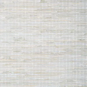 Thibaut Sutton Stripe in White on Grey (T24084)