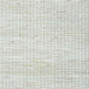 Thibaut Sutton Stripe in White on Robin's Egg (T24085)