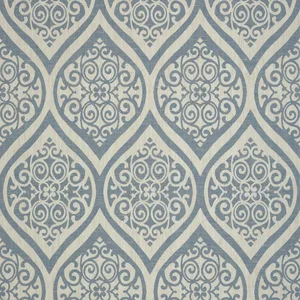 Thibaut Tangiers in Navy on White (T89148)