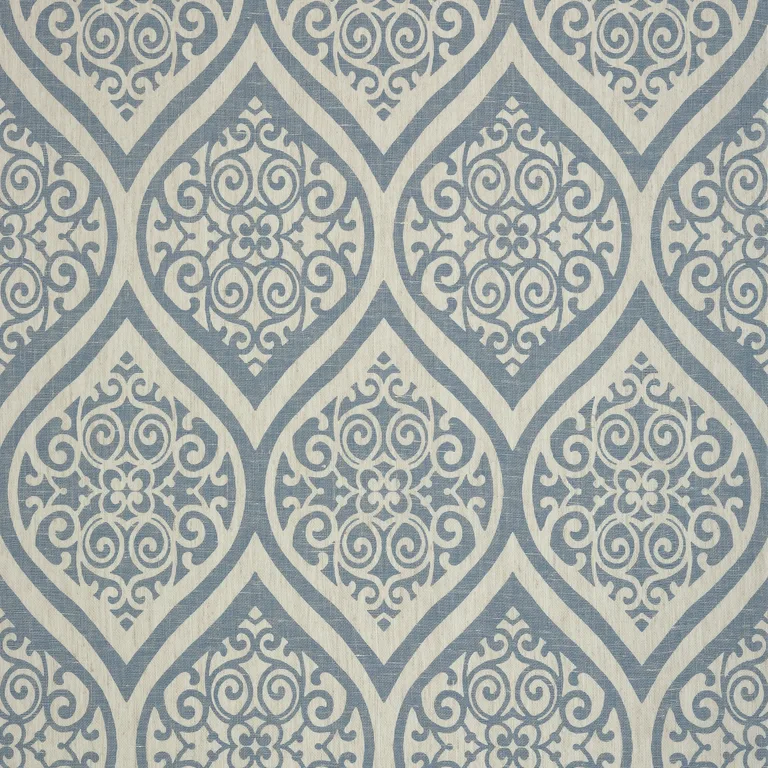 Thibaut Tangiers in Navy on White (T89148)