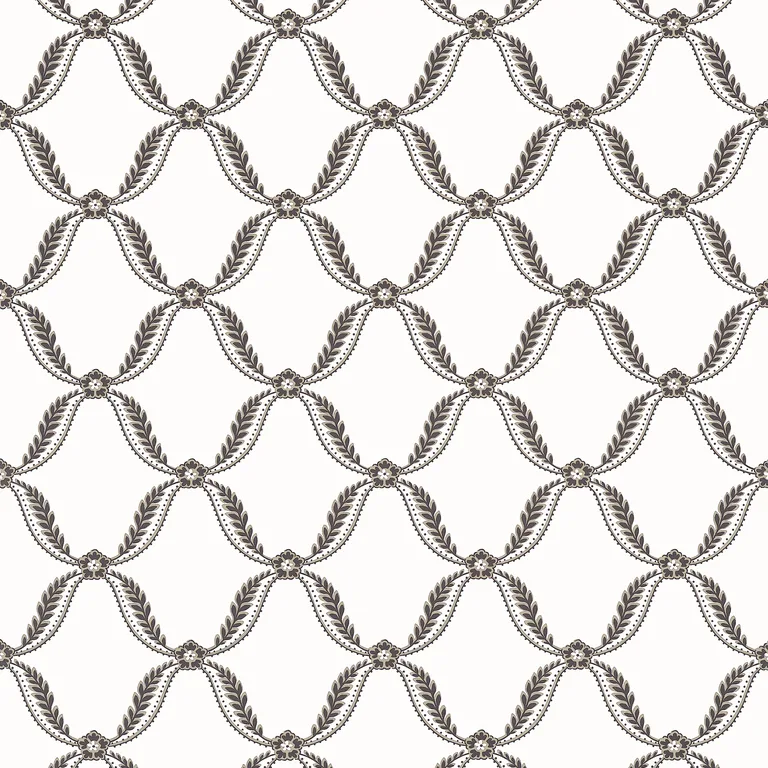 Anna French Tate Trellis in Black (AT57883)