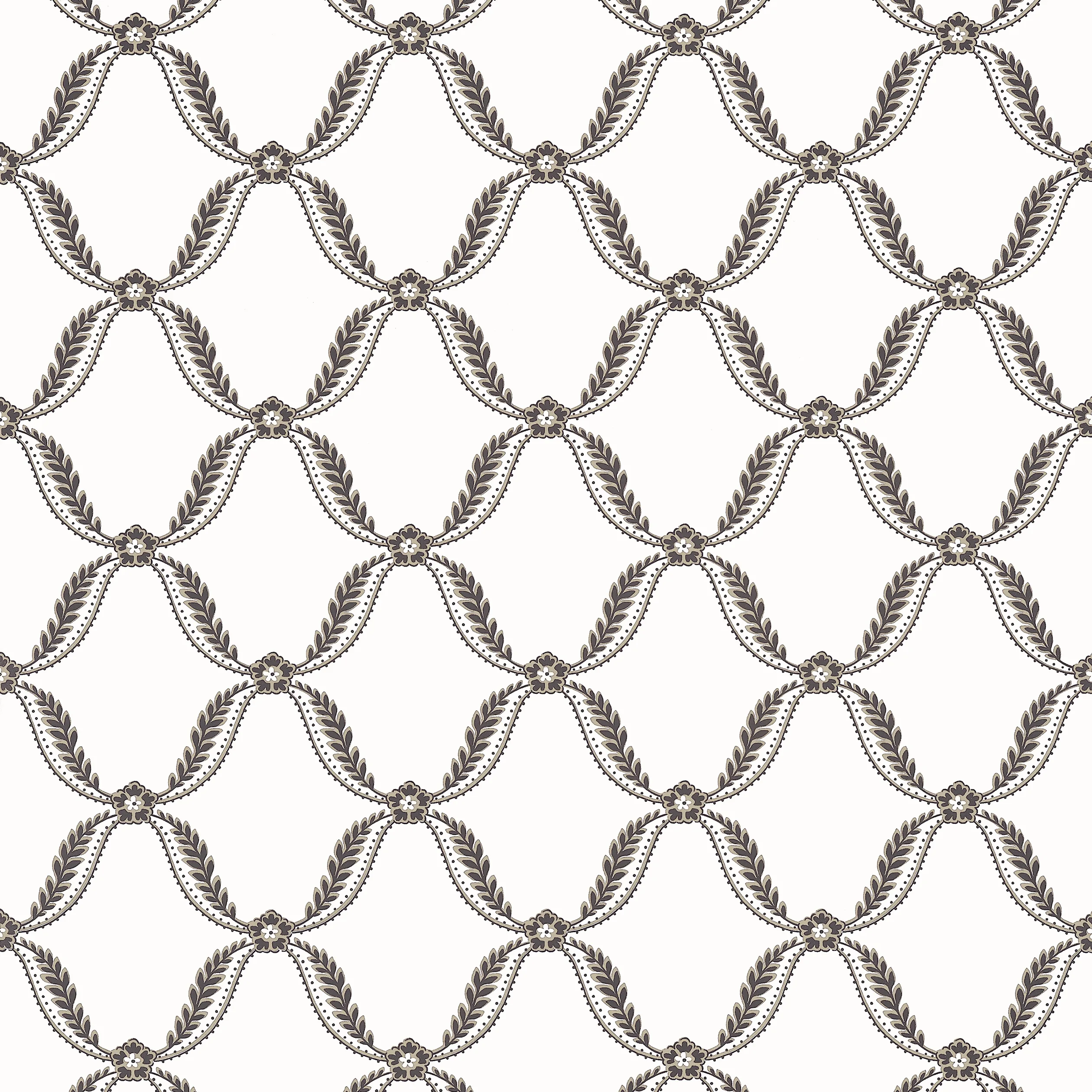 Anna French Tate Trellis in Black (AT57883)