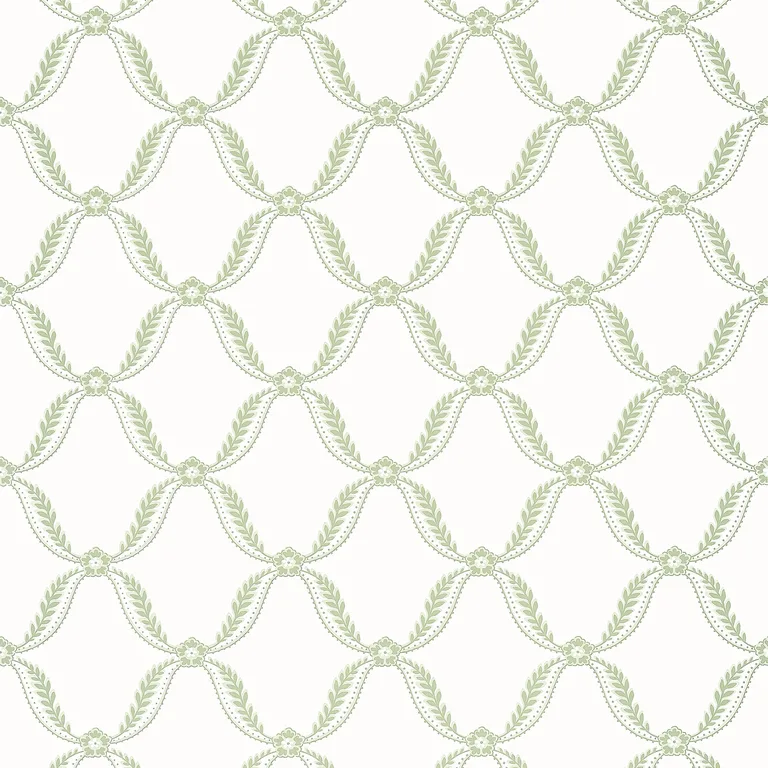 Anna French Tate Trellis in Green (AT57882)