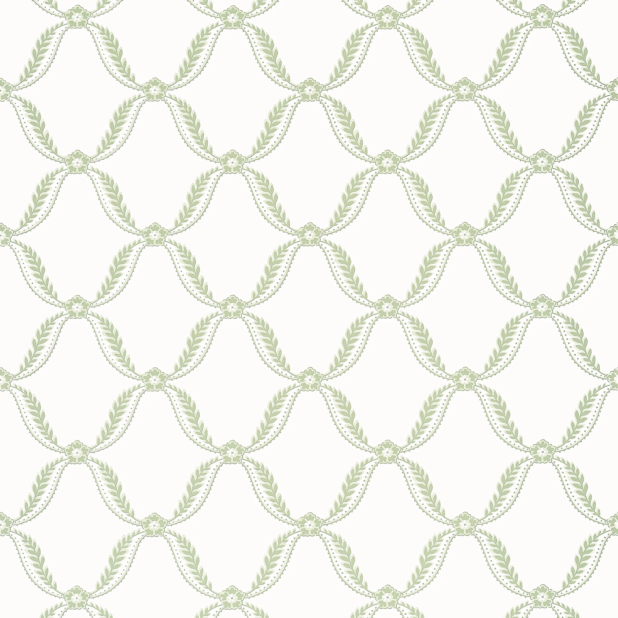 Anna French Tate Trellis in Green (AT57882)