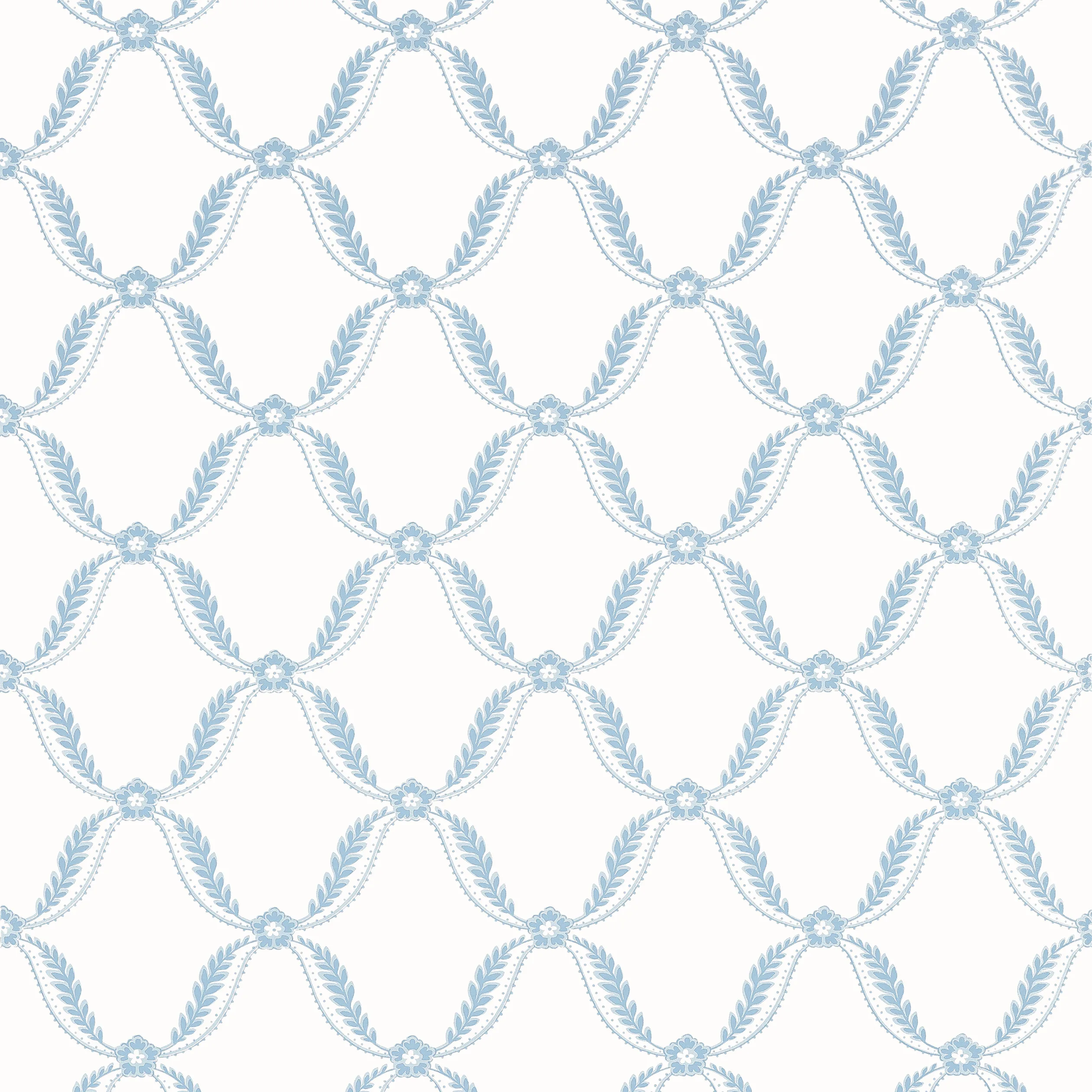Anna French Tate Trellis in Soft Blue (AT57881)