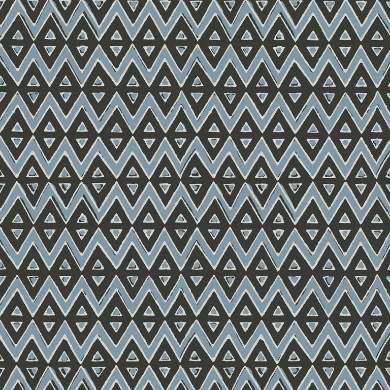Thibaut Tiburon in Black and Mineral Blue (T13233)