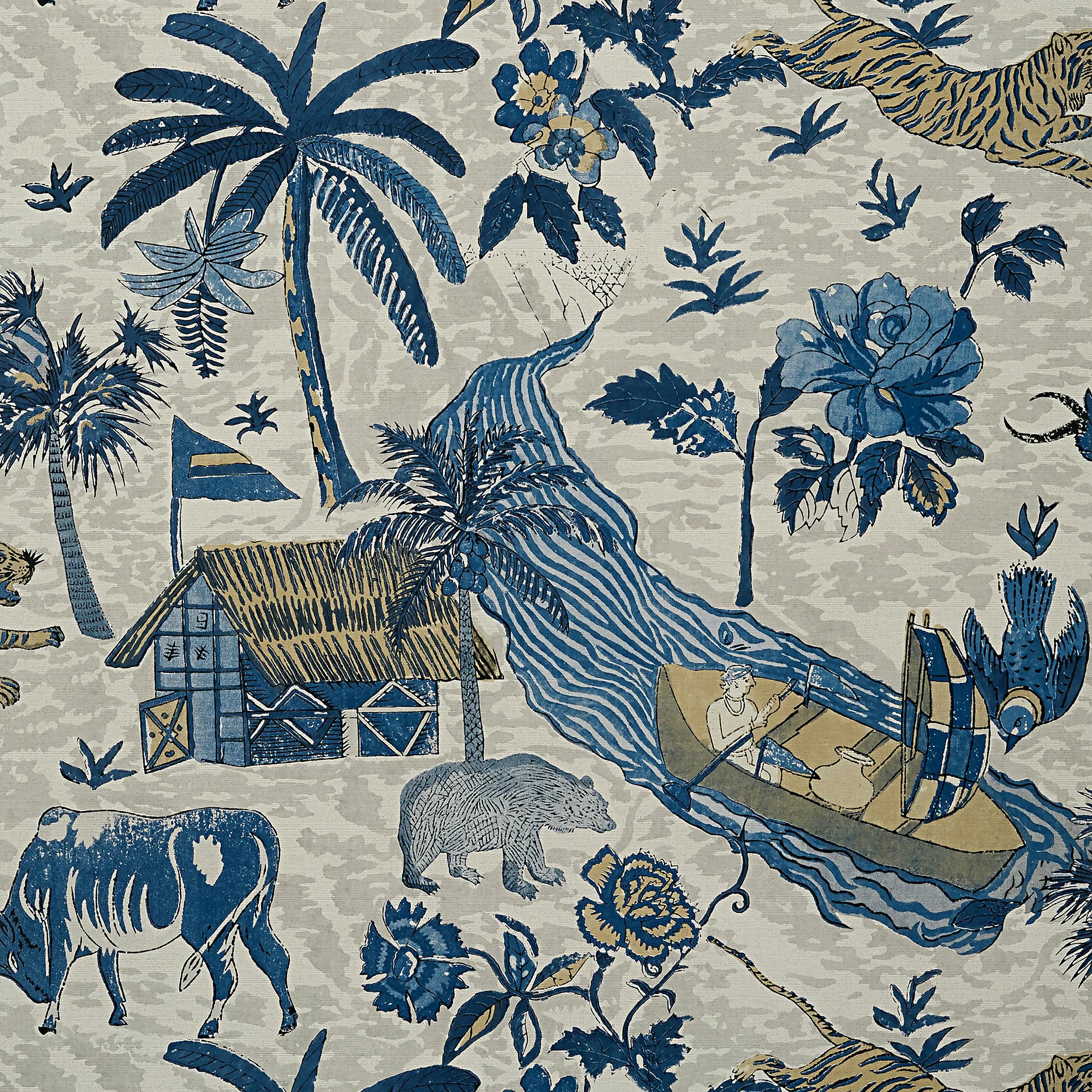 Thibaut Tiger Reserve in Navy (T10230)