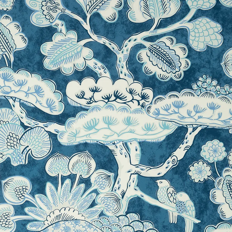 Anna French Tree House in Navy (AT9862)
