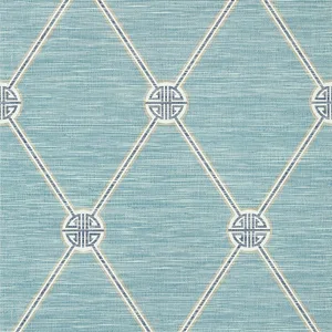 Thibaut Turnberry Trellis in Mineral (T13391)