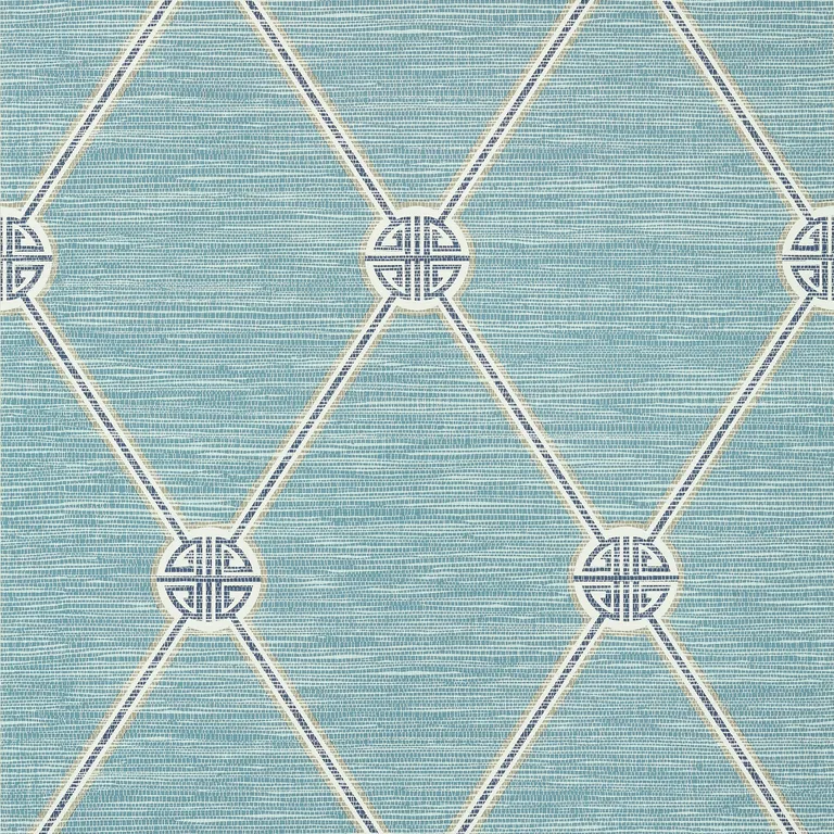 Thibaut Turnberry Trellis in Mineral (T13391)