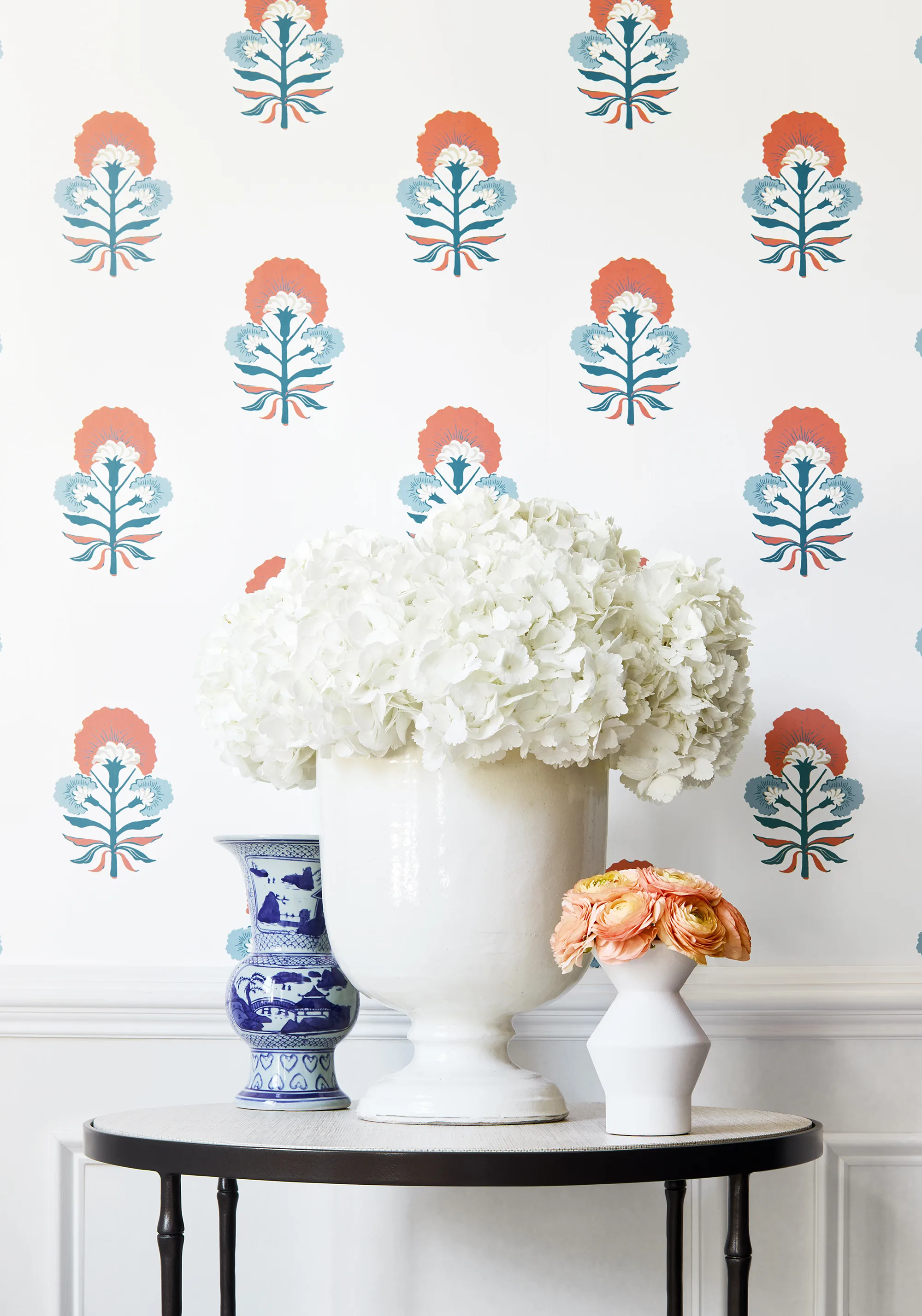 Thibaut Tybee Bud in French Blue and Coral (T16213)