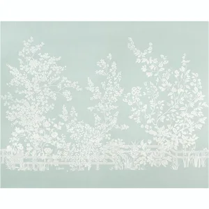 Thibaut Villa Garden Mural - Set in Robin's Egg (TM10854)
