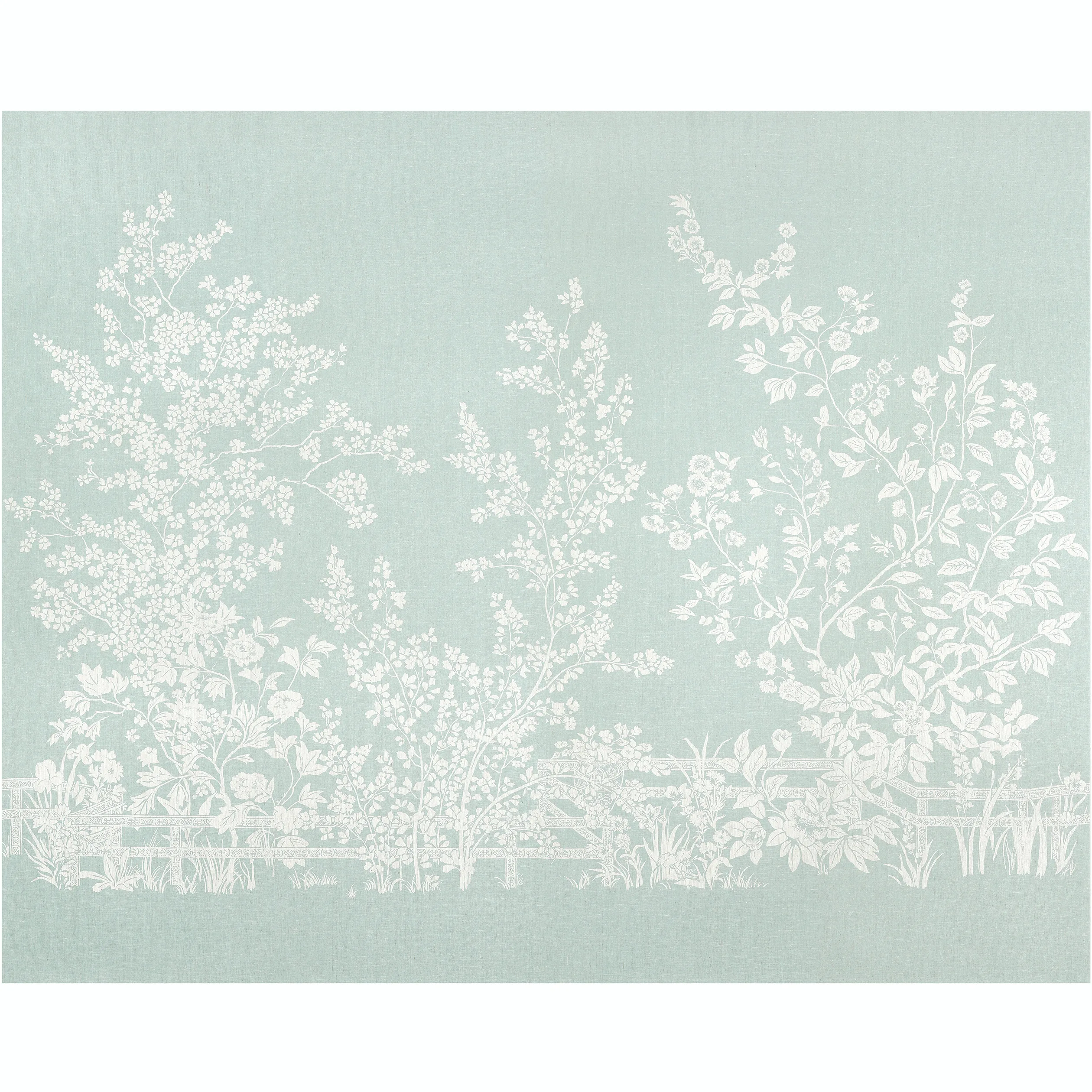 TM10854 | Villa Garden Mural – Set – Robin’s Egg