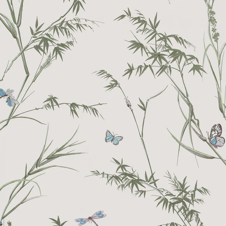 Thibaut Virginia in Beige and Sage (T10526)