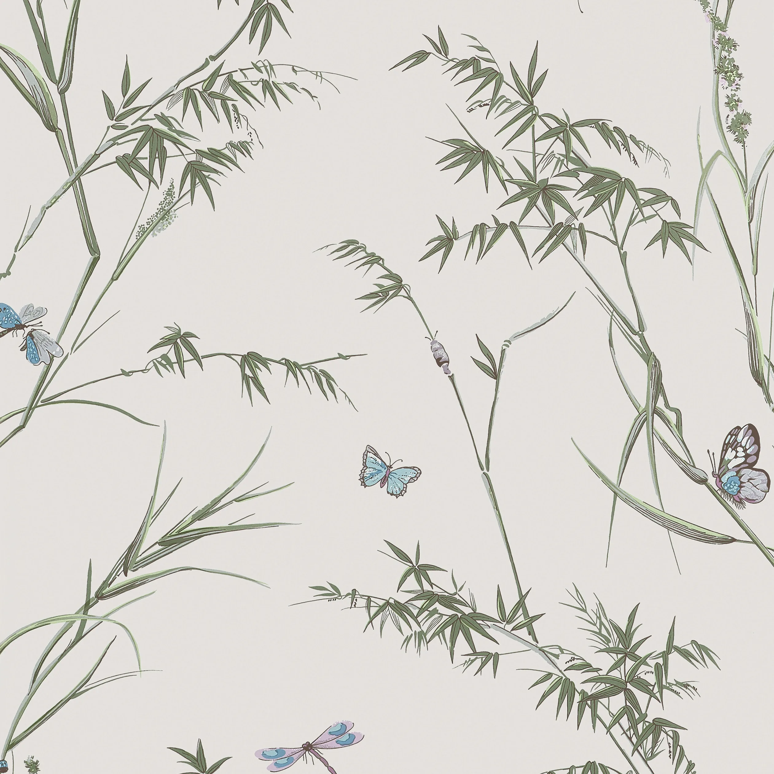 Thibaut Virginia in Beige and Sage (T10526)