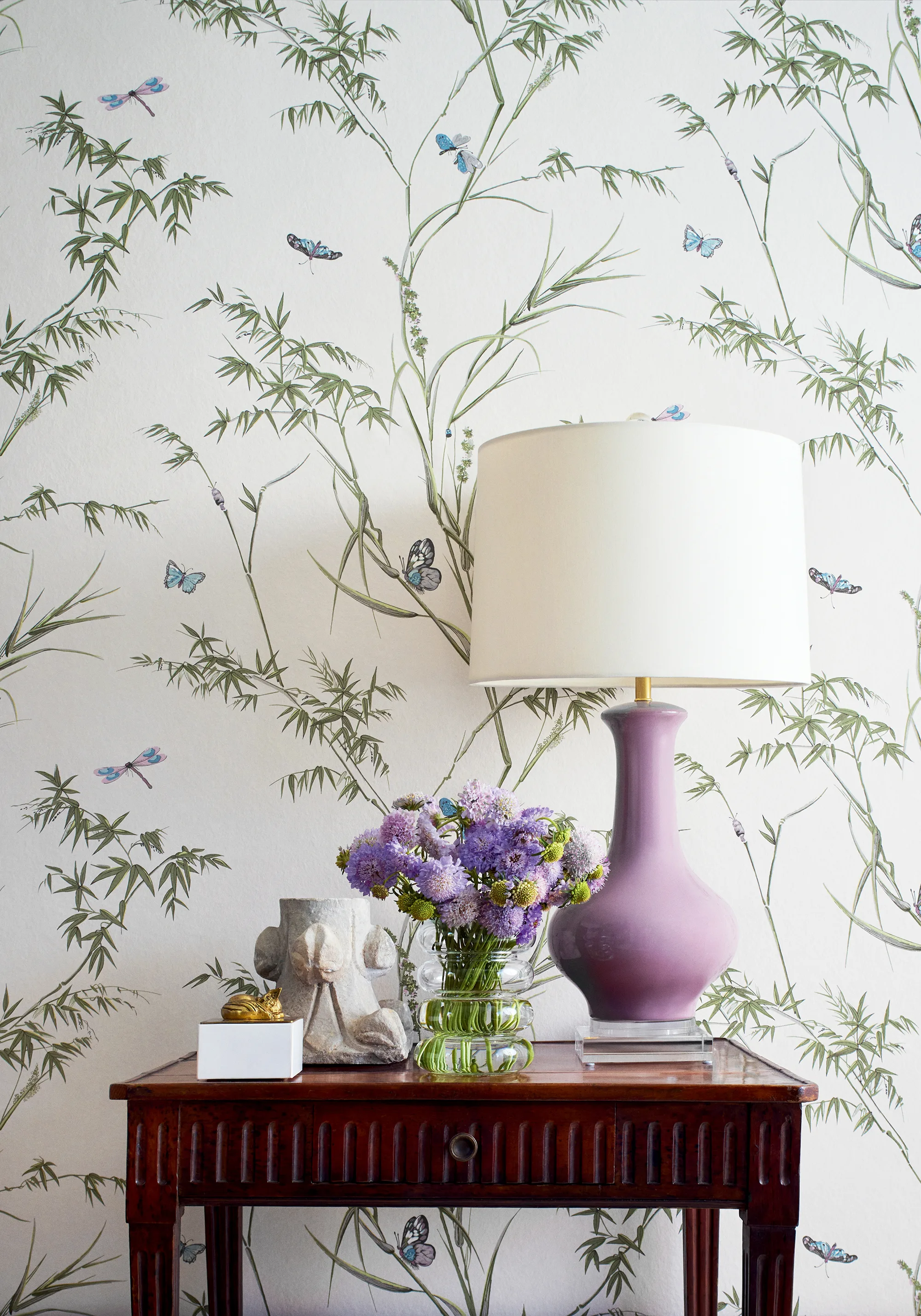 Thibaut Virginia in Beige and Sage (T10526)