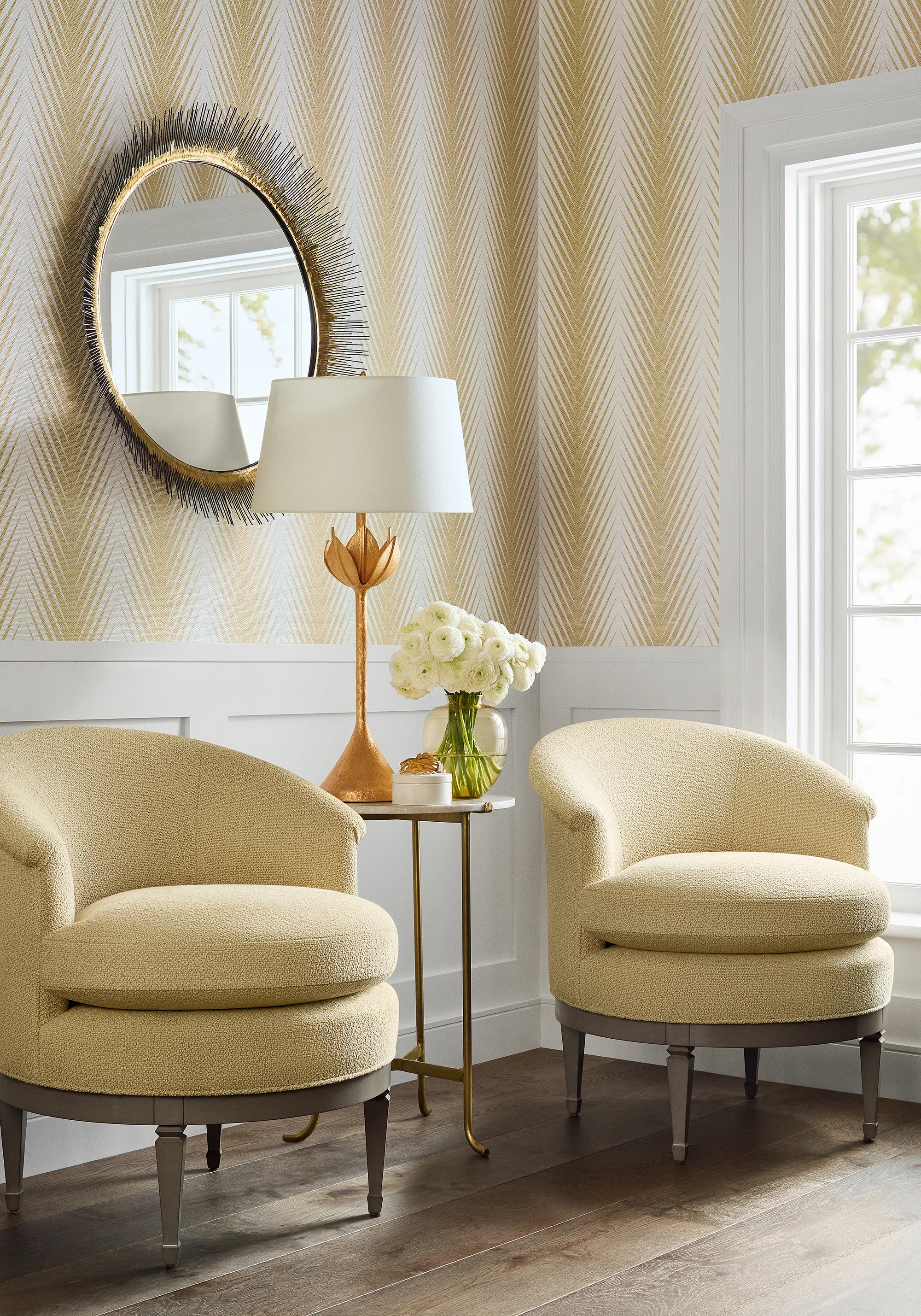Thibaut Viva in Metallic Gold (T12826)