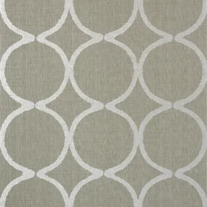 Anna French Watercourse in Metallic Silver on Taupe (AT7947)