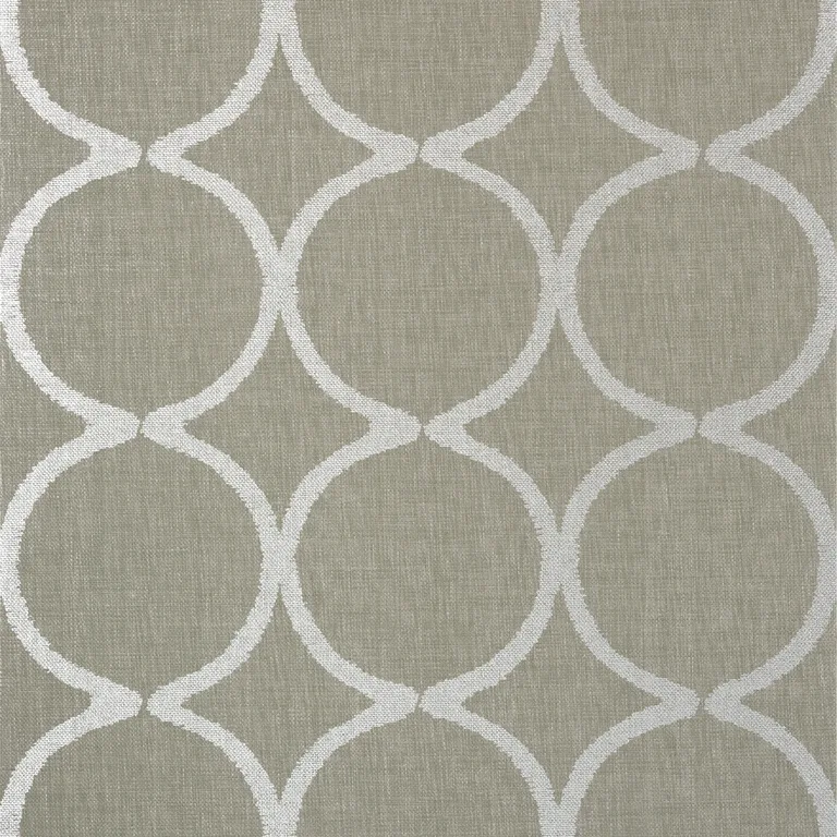 Anna French Watercourse in Metallic Silver on Taupe (AT7947)