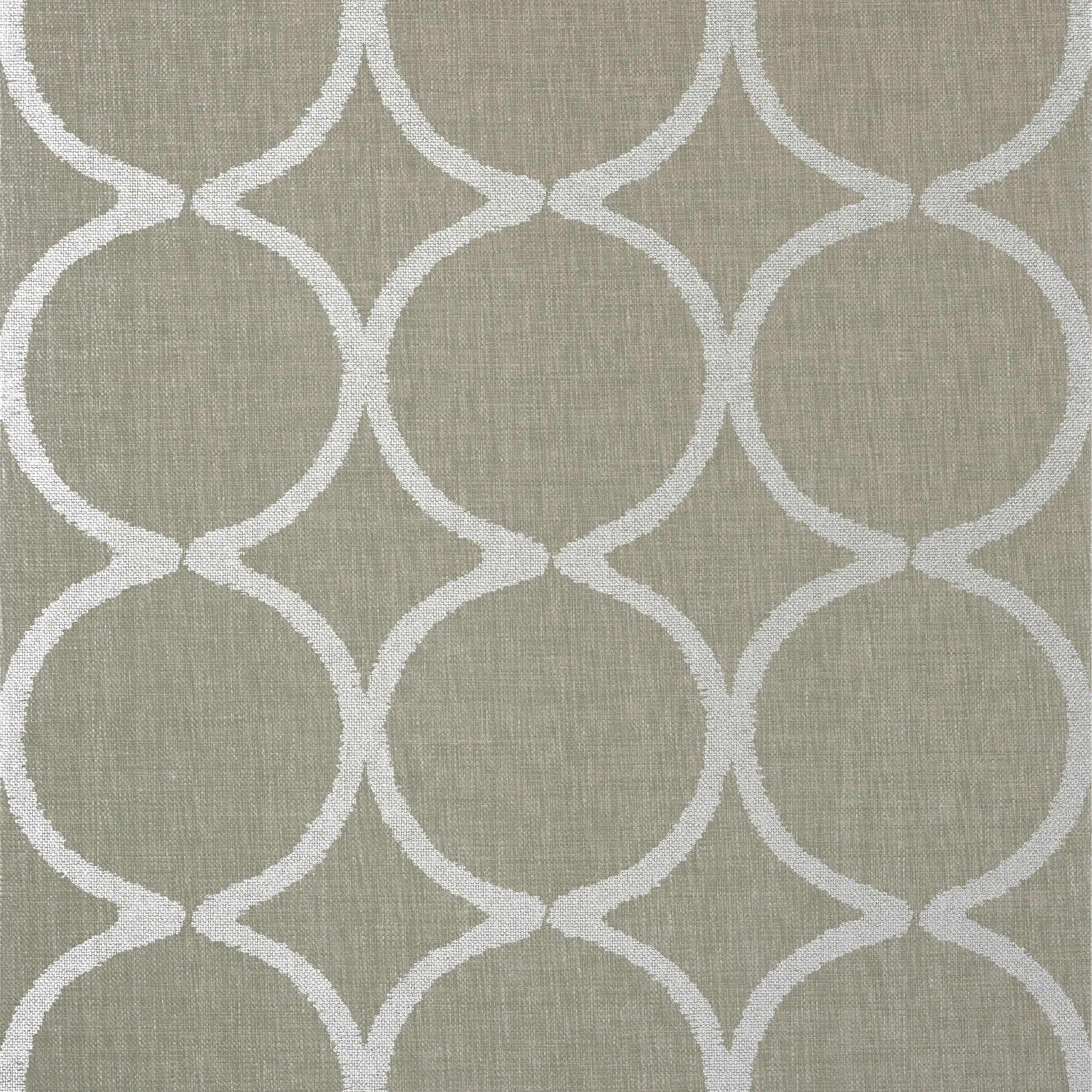 AT7947 | Watercourse – Metallic Silver on Taupe