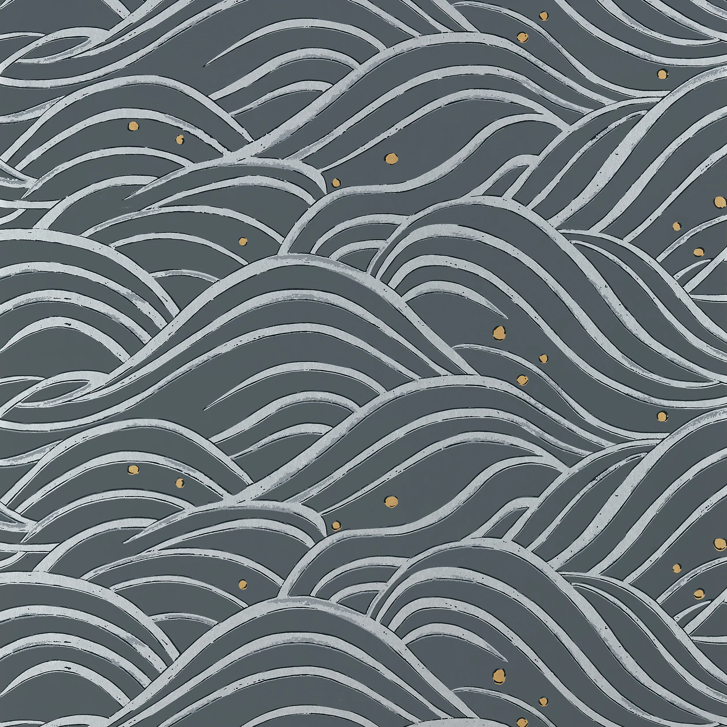 AT9876 | Waves – Charcoal