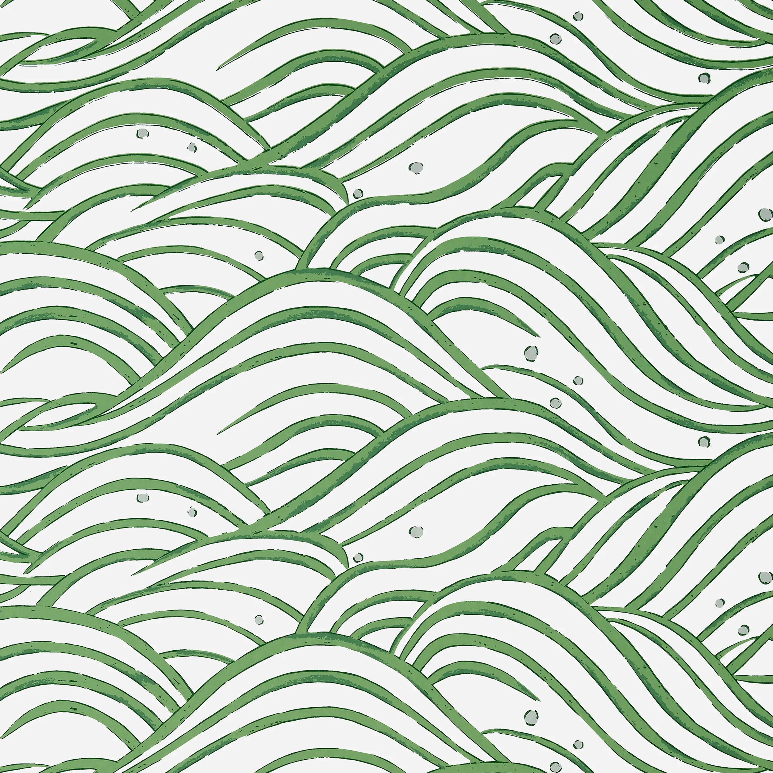 AT9874 | Waves – Emerald Green