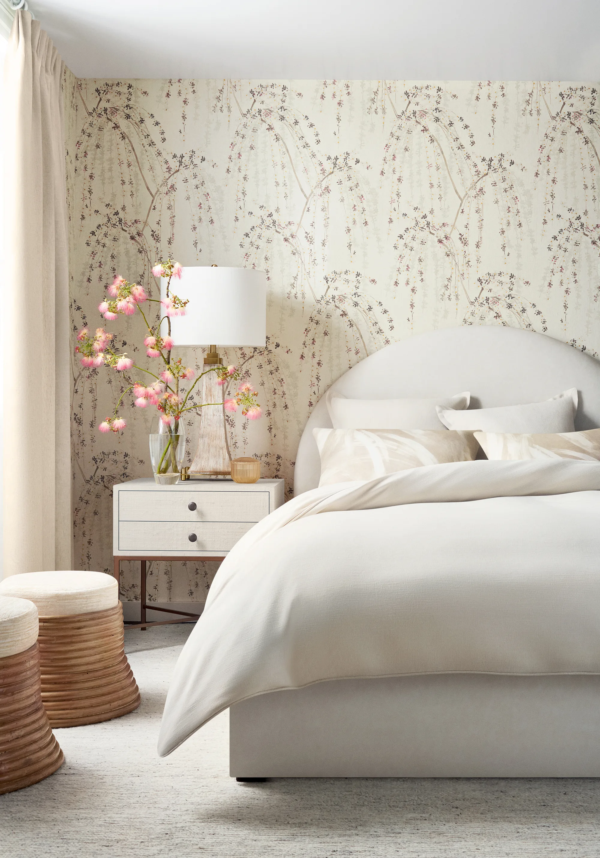 Thibaut Weeping Blossom in White (T24454)