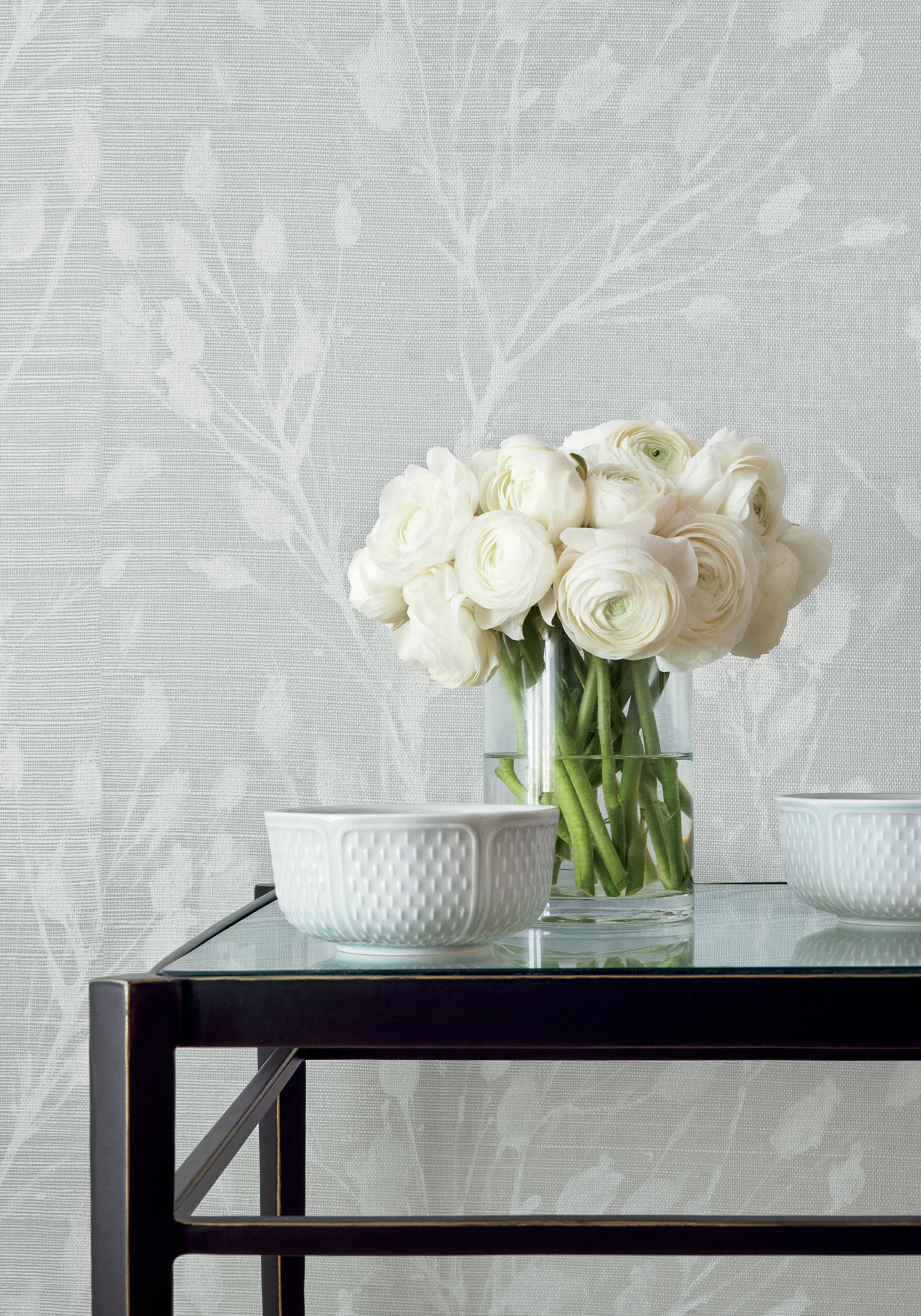 Thibaut Wild Flower in Grey (T27025)