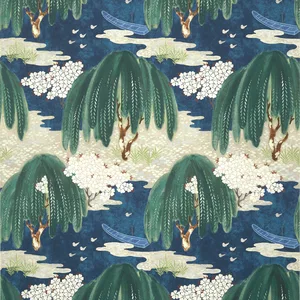 Anna French Willow Tree in Navy (AT23110)