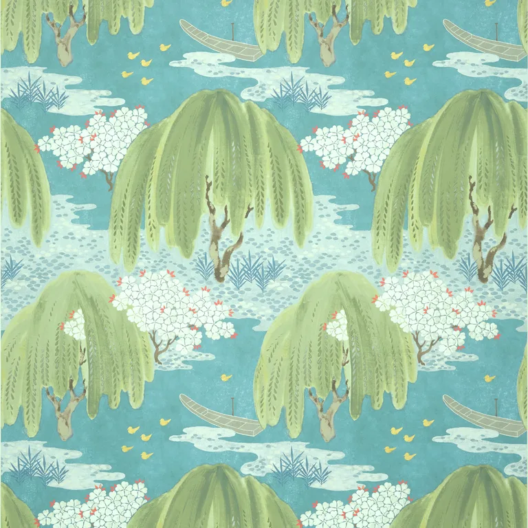 Anna French Willow Tree in Turquoise (AT23109)