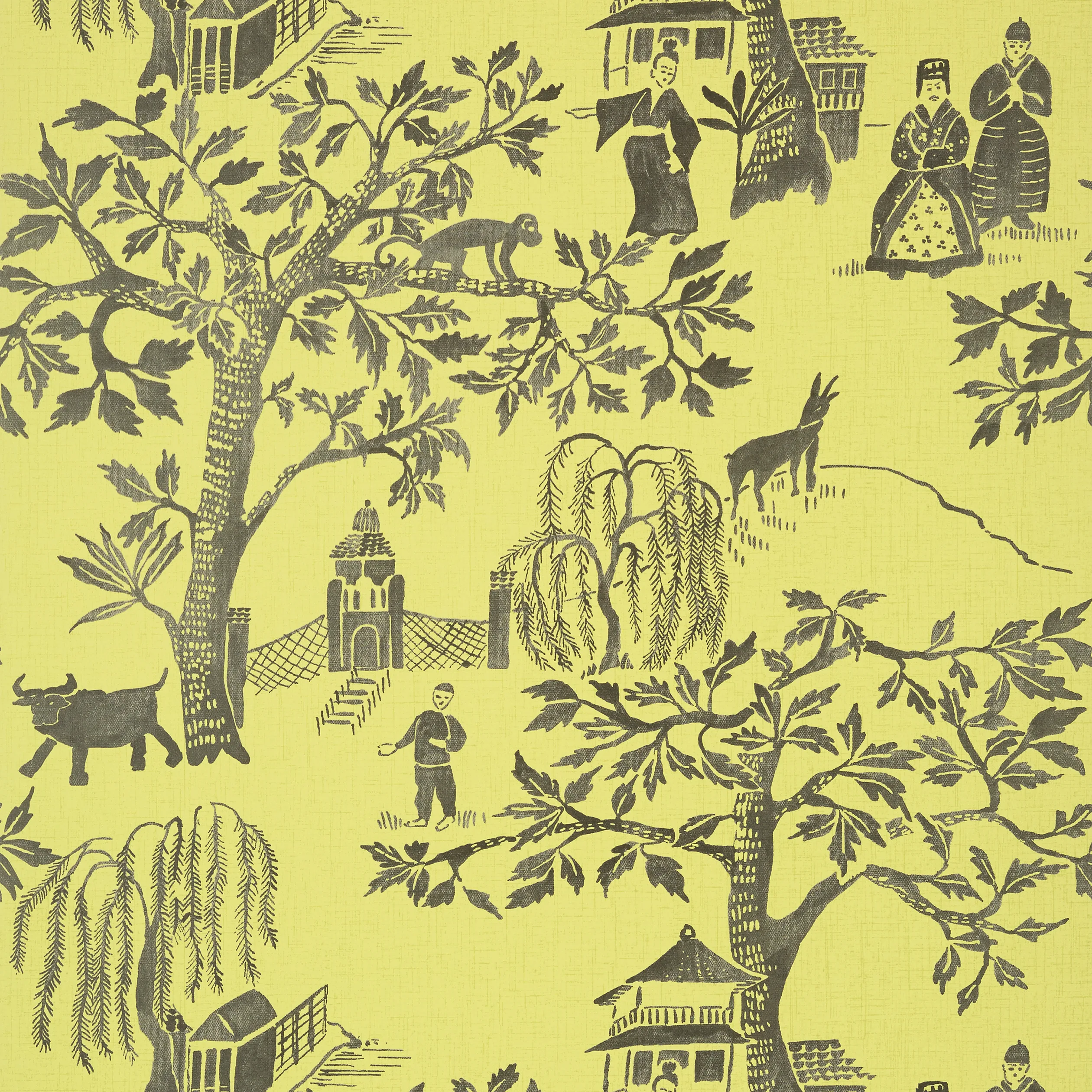 Anna French Willow Wood in Citron (AT7914)