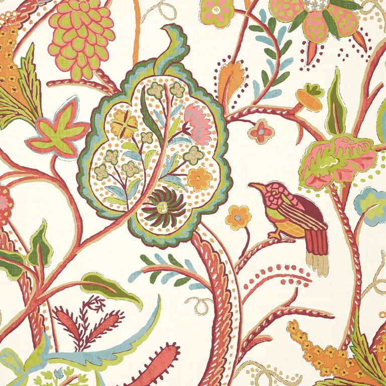 Thibaut Windsor in Cream and Red (T14305)