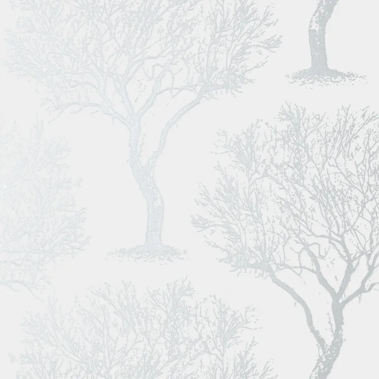 Anna French Winfell Forest in Silver on Grey (AT6002)
