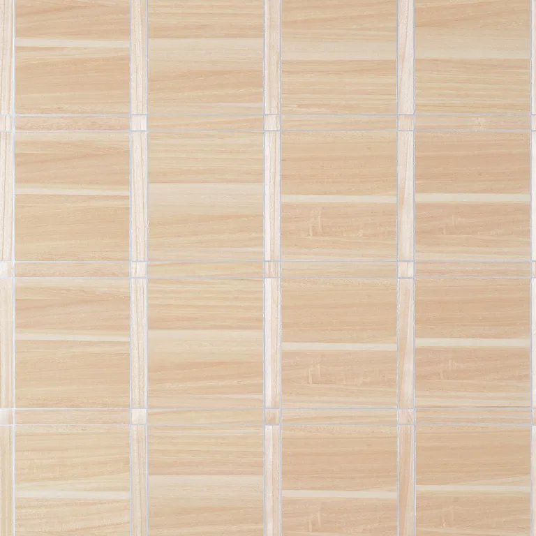 Thibaut Wood Panel in Natural and Metallic Silver (T41002)