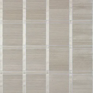 Thibaut Wood Panel in Taupe and Metallic Silver (T41003)