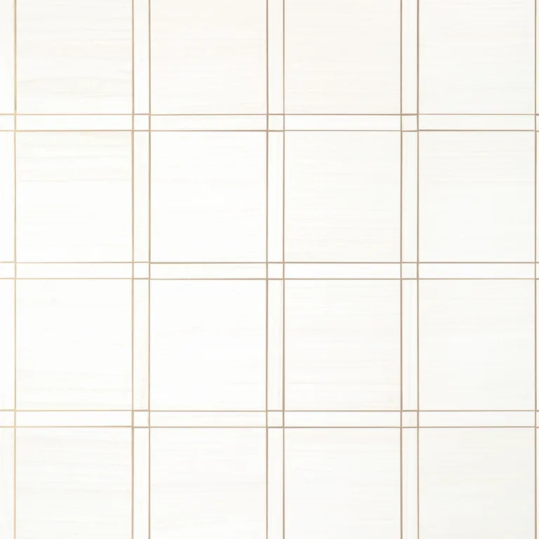 Thibaut Wood Panel in White and Metallic Pewter (T41000)