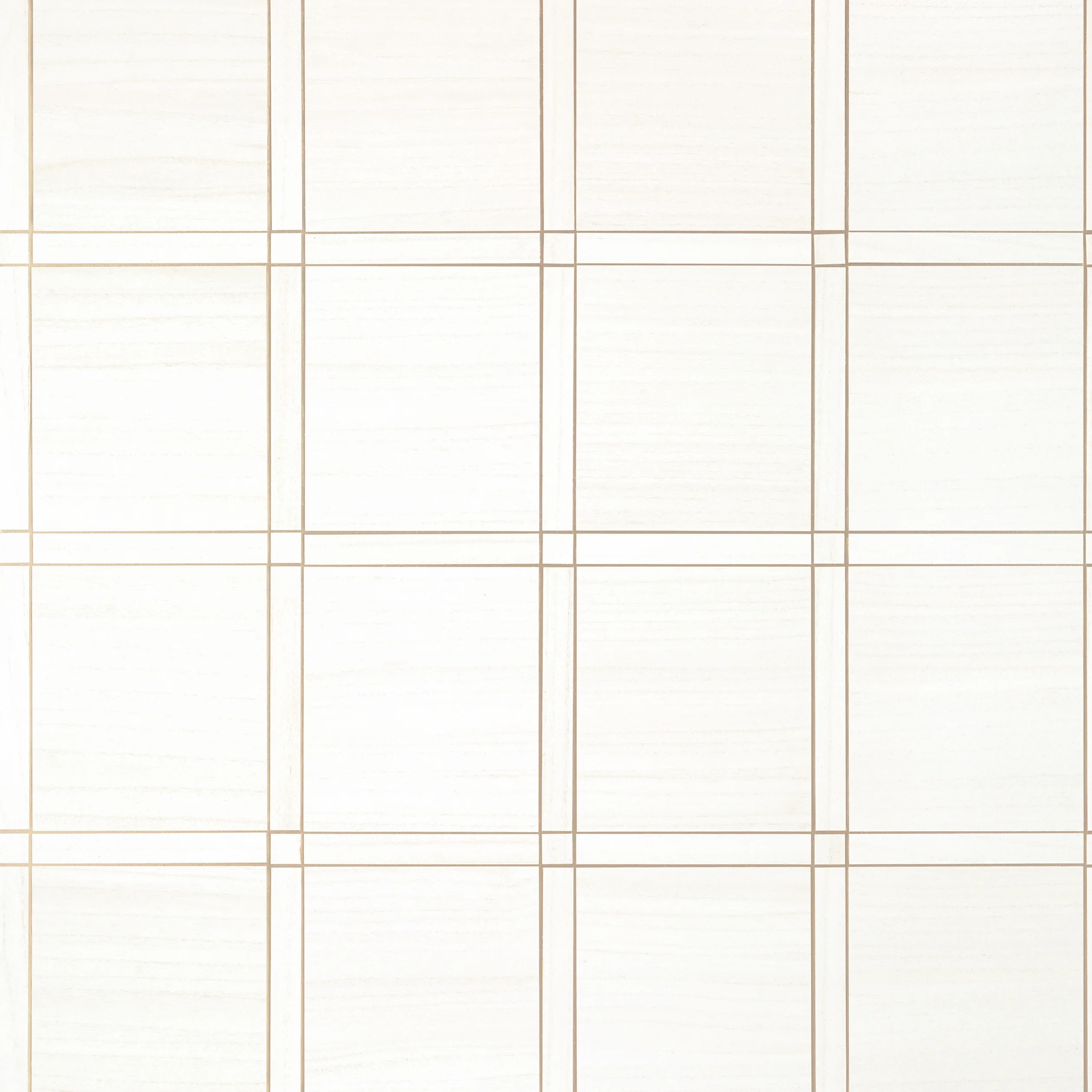 T41000 | Wood Panel – White and Metallic Pewter