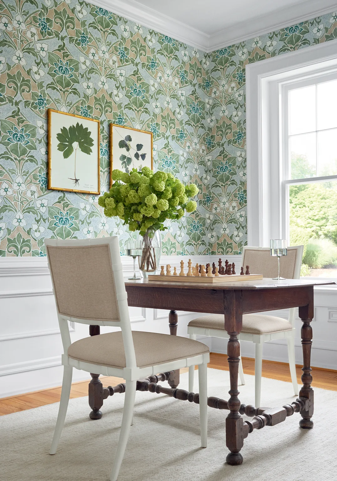 Thibaut Woodford in Sage (T14600)