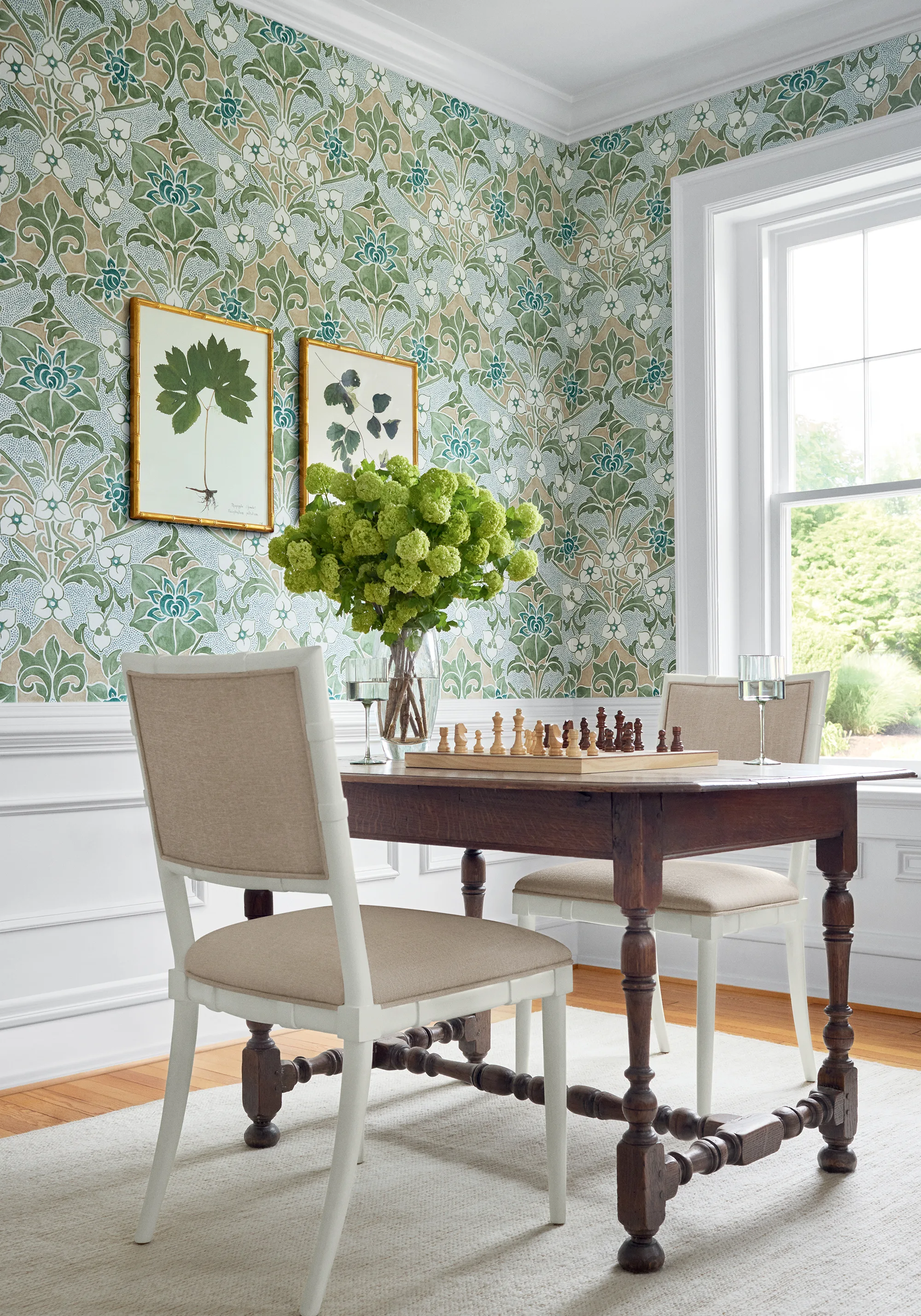 Thibaut Woodford in Sage (T14600)