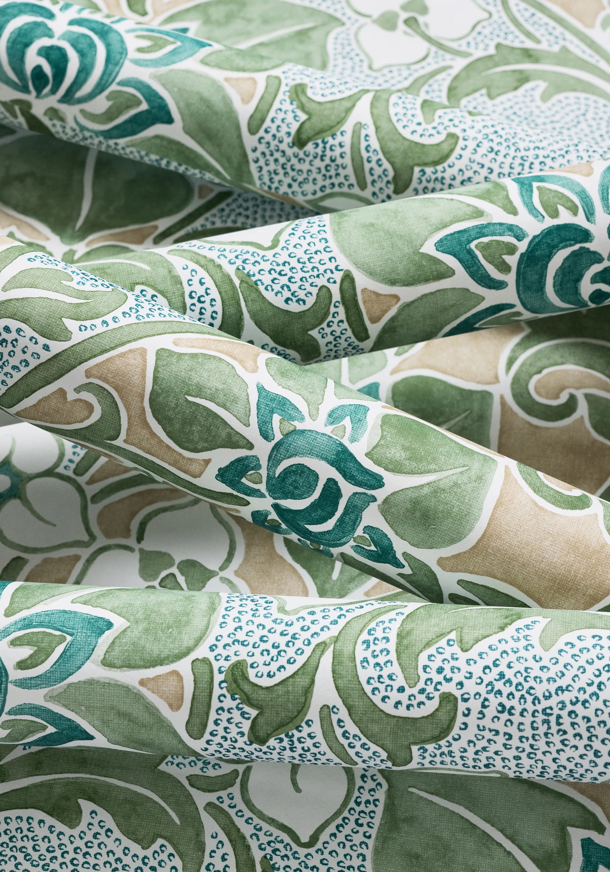 Thibaut Woodford in Sage (T14600)