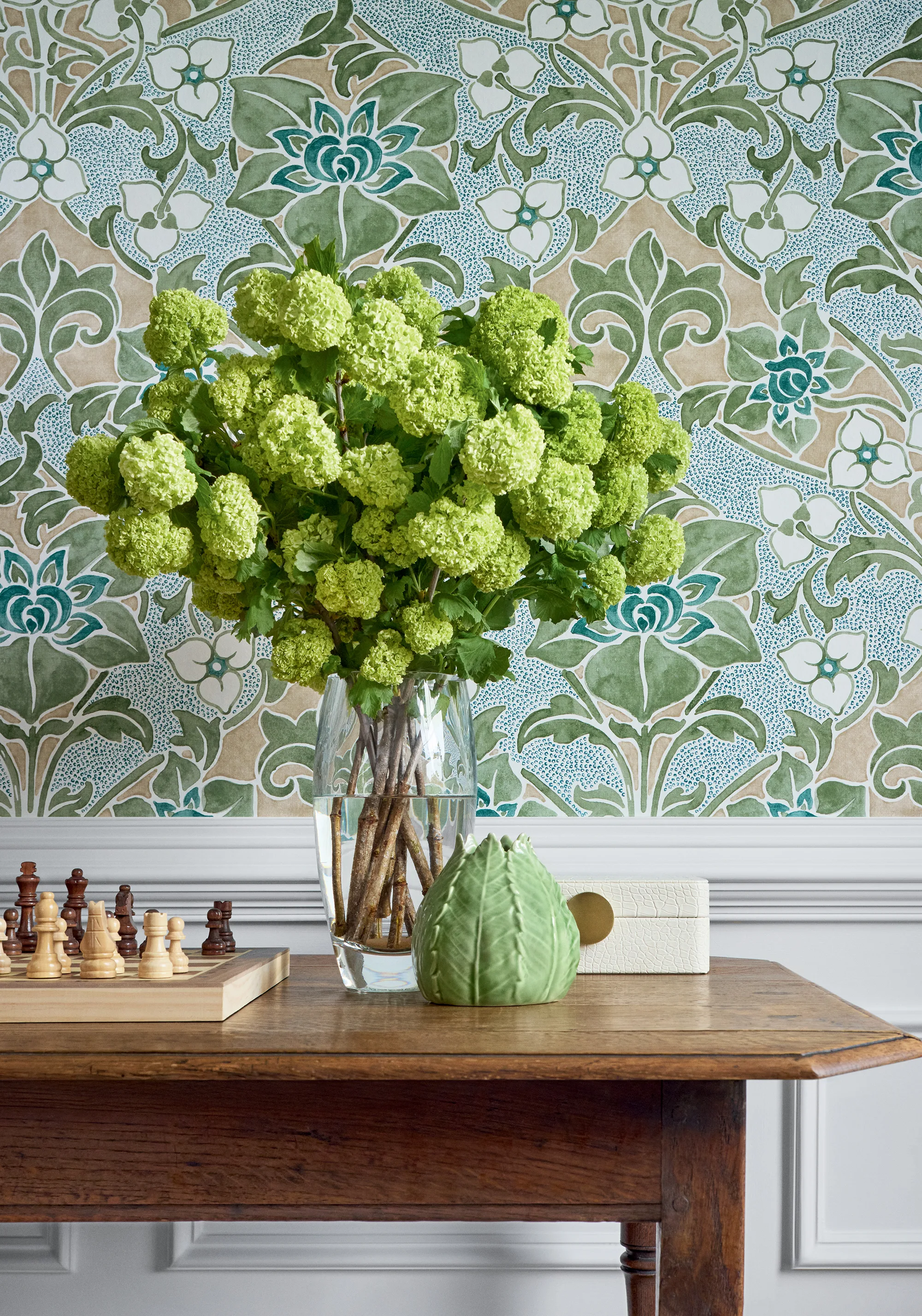 Thibaut Woodford in Sage (T14600)