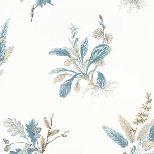 Anna French Woodland in Beige and Soft Blue (AT57850)