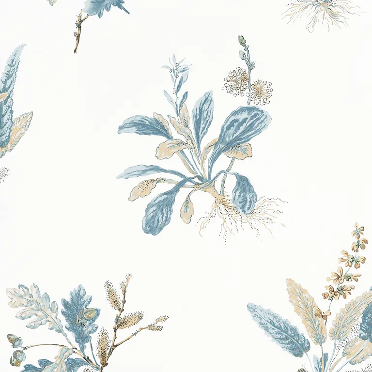 Anna French Woodland in Beige and Soft Blue (AT57850)