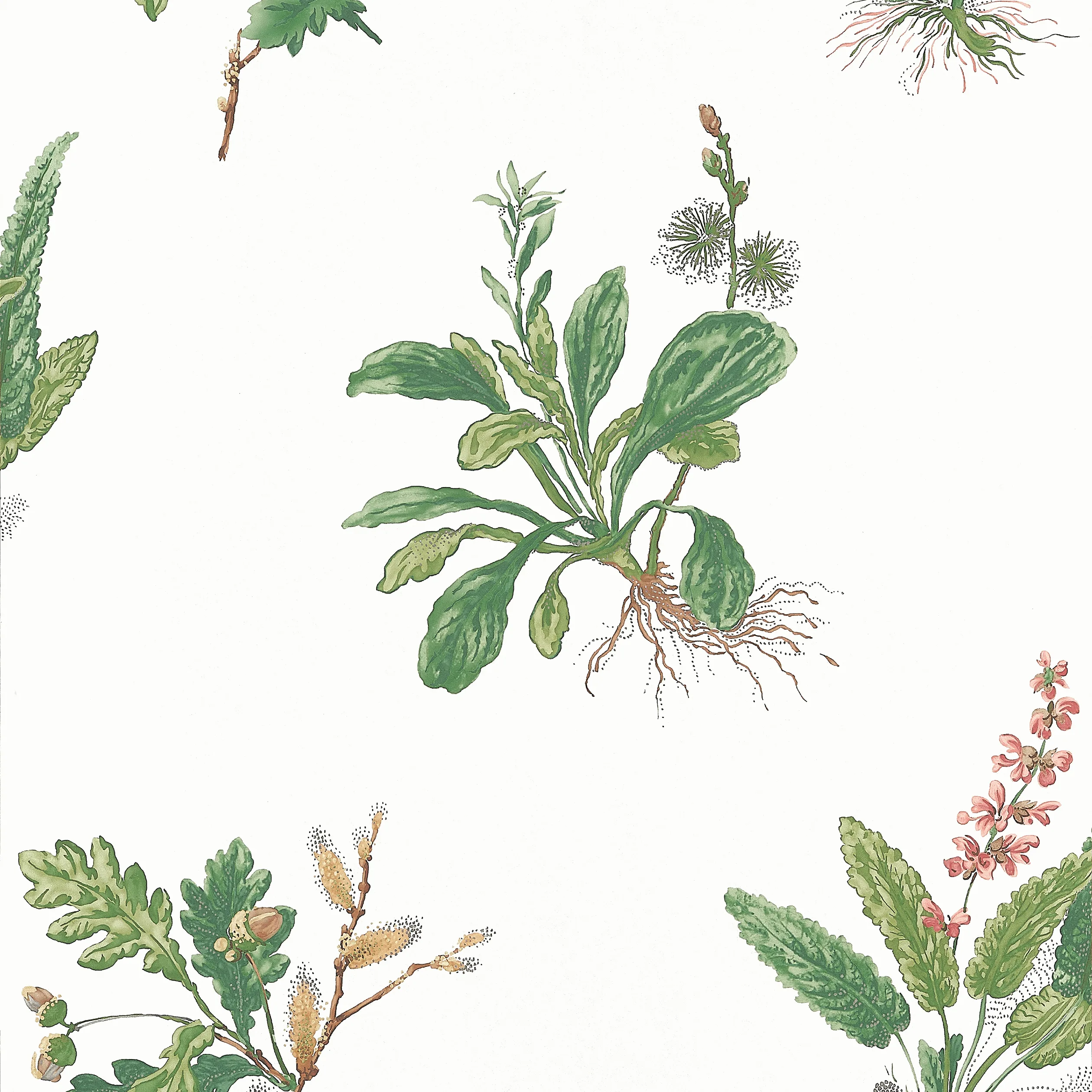 AT57852 | Woodland – Green and Blush