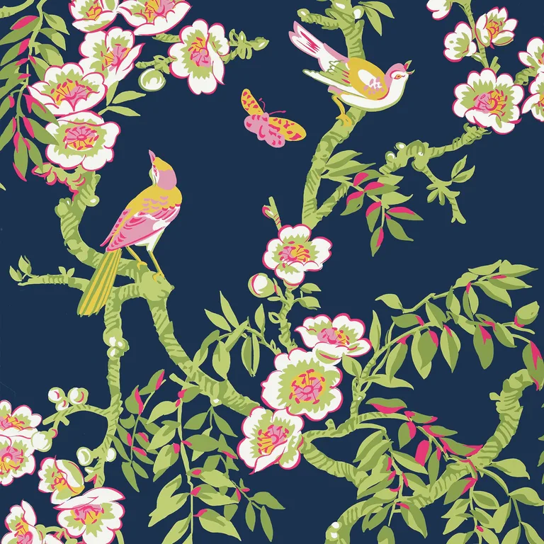 Thibaut Yukio in Navy and Pink (T20846)