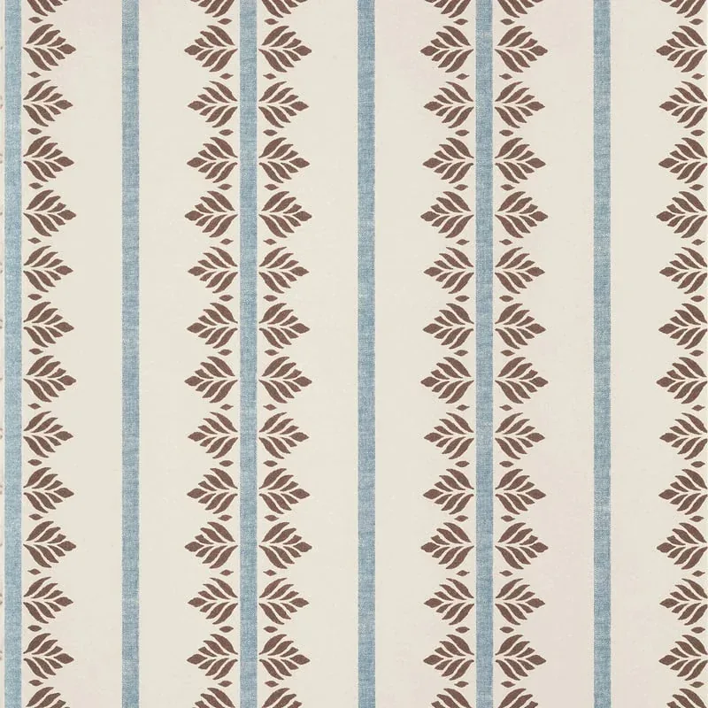 AT15106 | Fern Stripe - Brown and Slate
