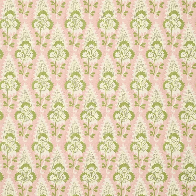 Cornwall Blush Thibaut wallpaper by Wallpaper Twins
