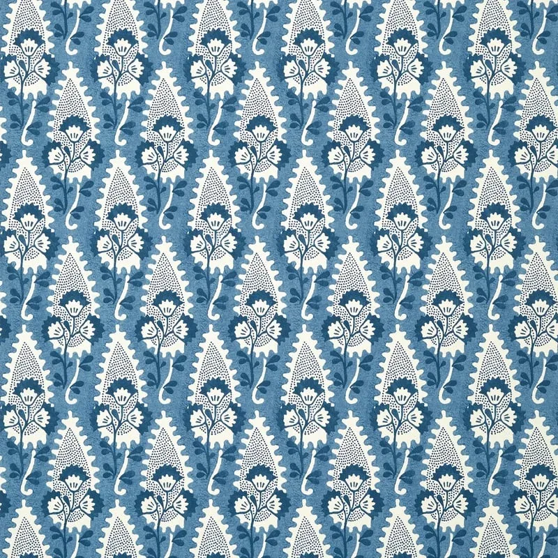 Cornwall Blue Thibaut wallpaper by Wallpaper Twins
